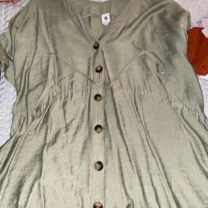 Army green dress!